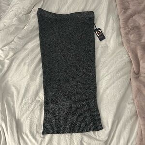 NWT, Rachel Roy Metallic Pencil Skirt. Size S